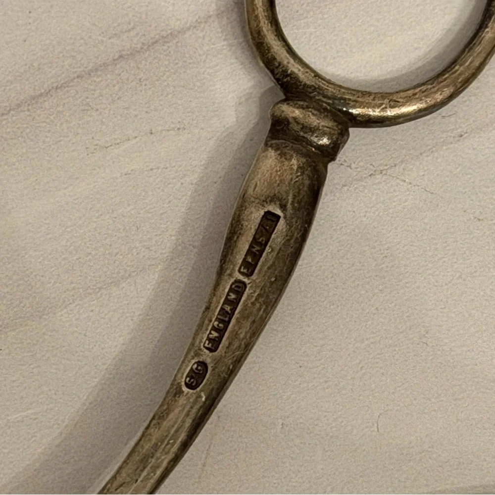 Delightfully weird antique silver “Chicken Claw” Sugar Cube Tongs from England